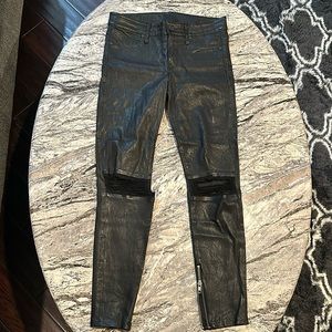 RtA Leather Skinny